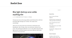 Desktop Screenshot of duelistzone.com
